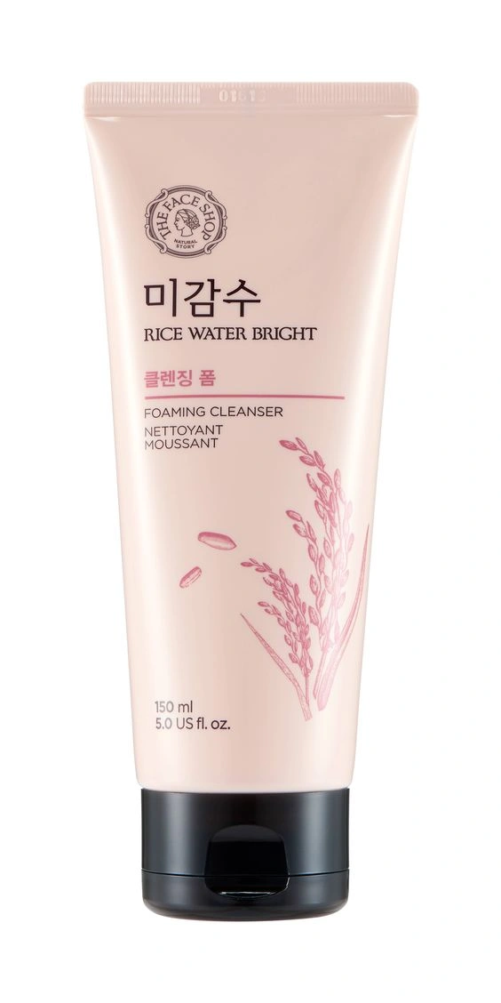 The Face Shop Rice Water Bright Foaming Face Wash, 150ml